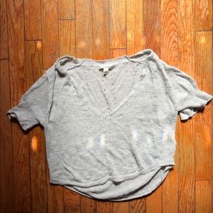 Banana republic light crop sweater